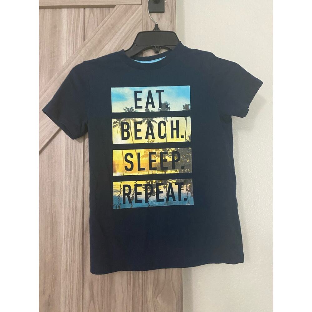 Old Navy Boys med eat beach sleep repeat tee